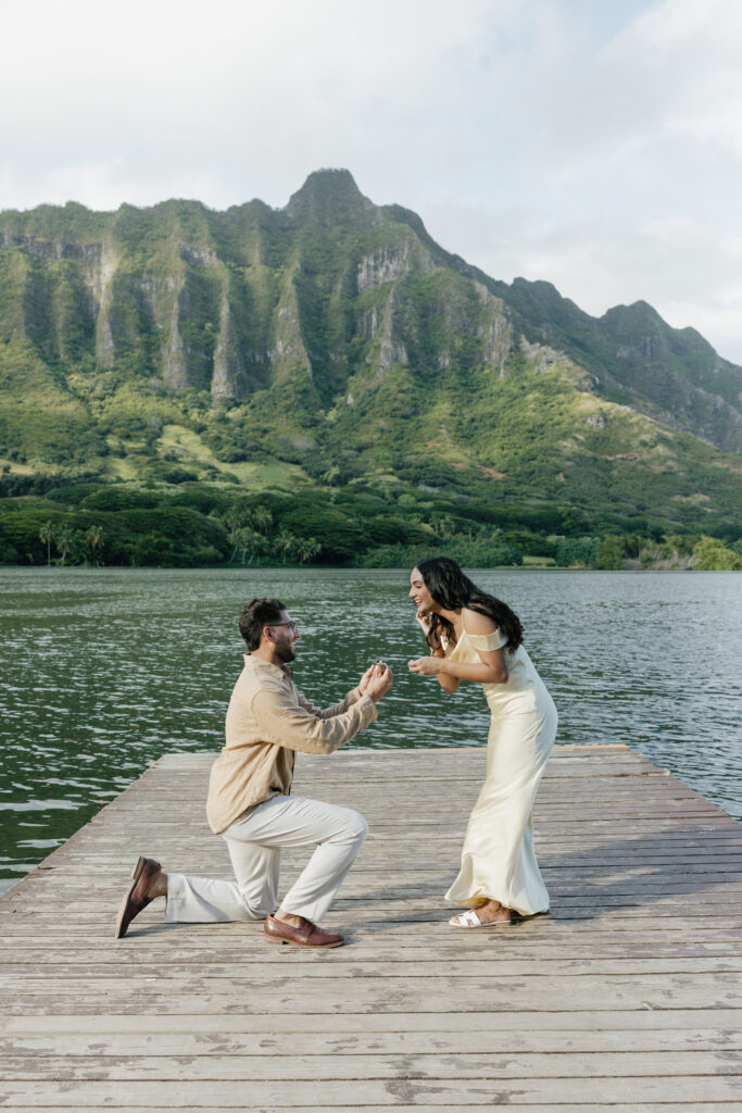 Hawaiʻi Proposal, Engagement Hawaii, Hawaii Koʻolau Mountains Proposal, Kualoa Proposal